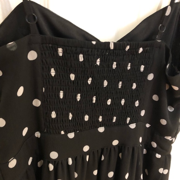 2/$25 Dynamite High-Low Hem Chiffon Polka Dot Dress - Picture 5 of 7